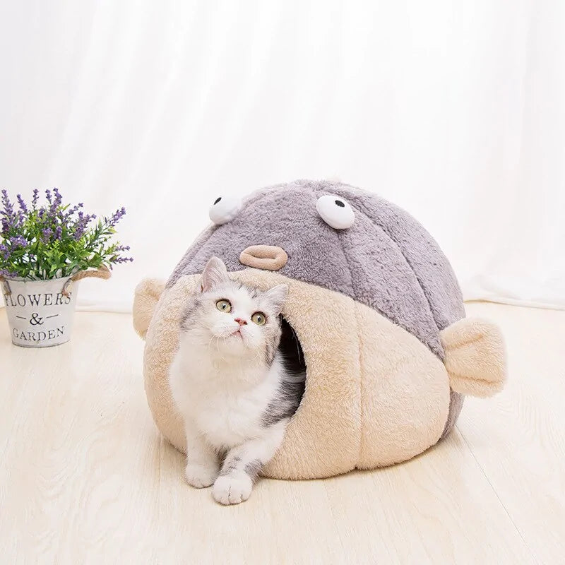 Plush Cat's House